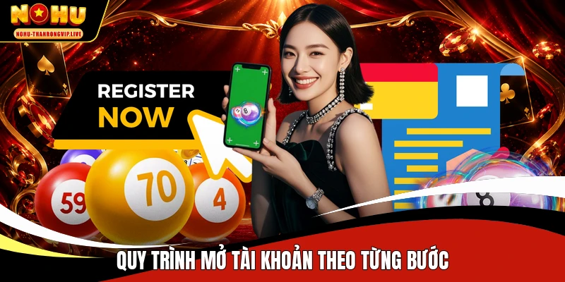 Quy trình mở tài khoản theo từng bước